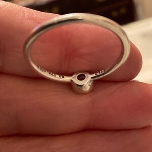 Sterling Silver Solitaire Ring in Silver